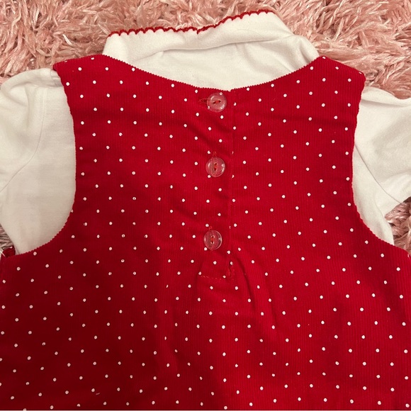 Two Piece RARE EDITIONS Christmas Tree Holiday DRESS 18 months - Picture 7 of 9